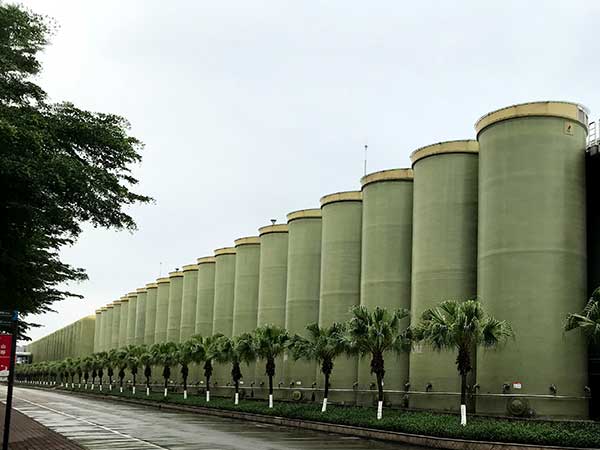 立式玻璃鋼儲罐